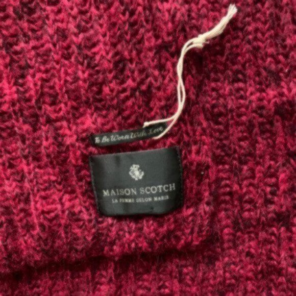 Maison Scotch Winter Scarf - NEW - Picture 4 of 4